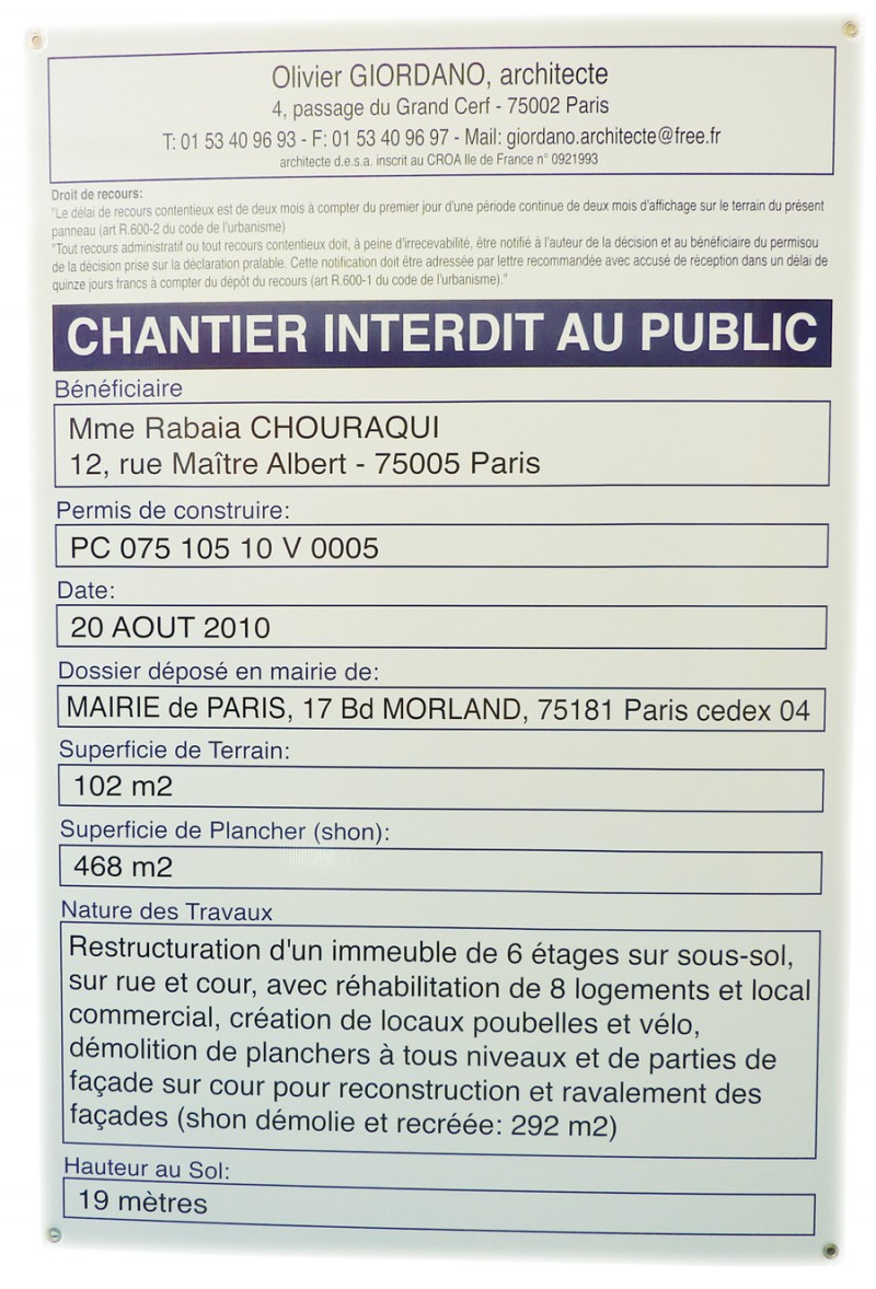 pour vos travaux construction impression sur alvéolaire