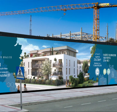 Palissade de chantier