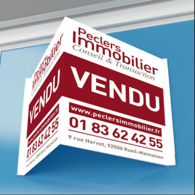 Panneau immobilier