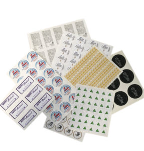 Etiquettes autocollantes