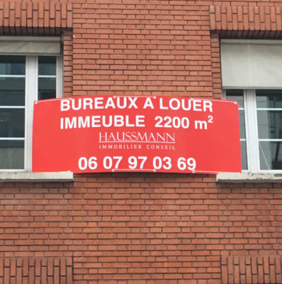 panneau immobilier