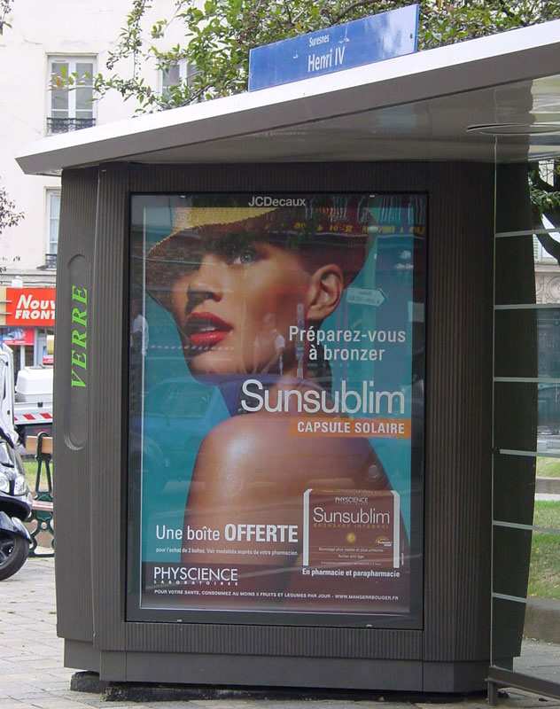 Affiche abribus